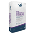 Enduit de cuvelage agréé eau potable - Kristeau Cuvelage K224 Gris - sac de 25 kg