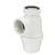 SIPHON LAVABO A ECROUS VERTI.D.40 PVC-C BLANC
