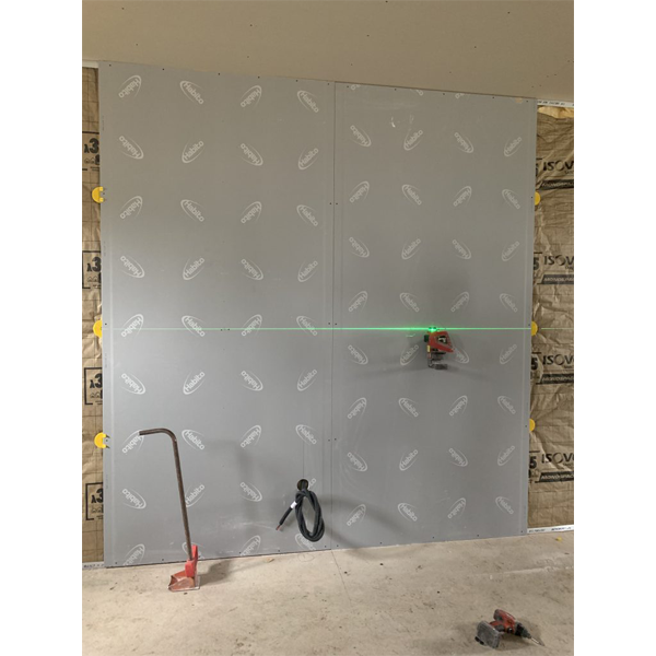 Plaque de plâtre hydrofugée à très haute dureté Placo Habito Hydro BA13 - 2,70 M x 1,20 M - ép. 12,5 MM