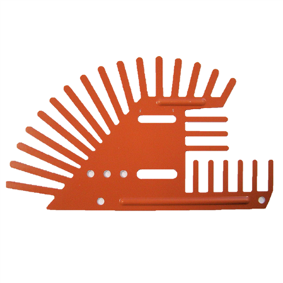 Obturateur de tuiles anti-nuisibles Pegnalu + Clip amovible couleur Terre cuite