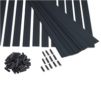 Kit 45 lamelles occultantes LIXO+ hauteur 1.70 m pour panneau 2.50 m DIRICKX Gris RAL 7016