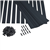 Gris anthracite 7016 - Haut. 1,70 ml