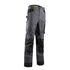 Pantalon de travail pour homme stretch coupe droite avec poches genouillères - Baru Coverguard - Gris - Taille L