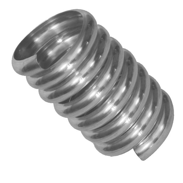 Bague à spirale sans bord en zinc naturel VMZINC pour tuyau de descente de gouttière de 80 MM