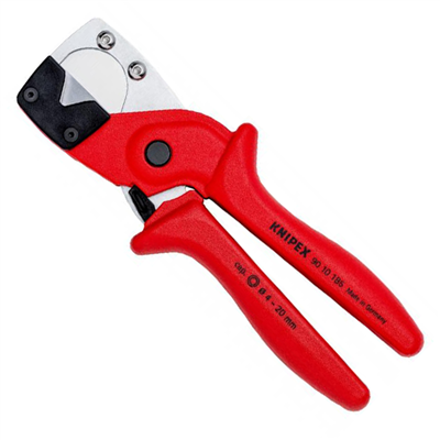 Coupe-tube tuyaux multicouche et pneumatiques 125 mm - Knipex - Capacité Ø 4 à 20 mm