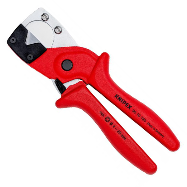 Coupe-tube tuyaux multicouche et pneumatiques 125 mm - Knipex - Capacité Ø 4 à 20 mm