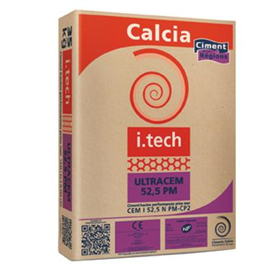 Ciment ULTRACEM 52,5N Calcia CE NF sac 35 kg