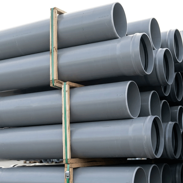 Tuyau PVC assainissement CR8/SN8 NF - évacuation des eaux usées et pluviales - Ø500 mm - Barre de 3 m