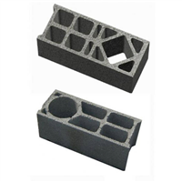 Bloc d'angle béton chaînage vertical SEAC - 500 MM x 150 MM x 200 MM