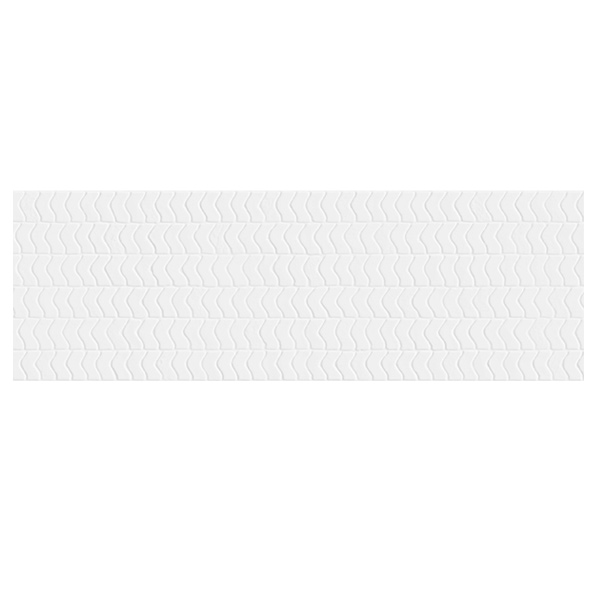 Faïence murale à motifs - Dream - 90,0 CM x 30,0 CM - ép. 8,50 MM - Coloris White