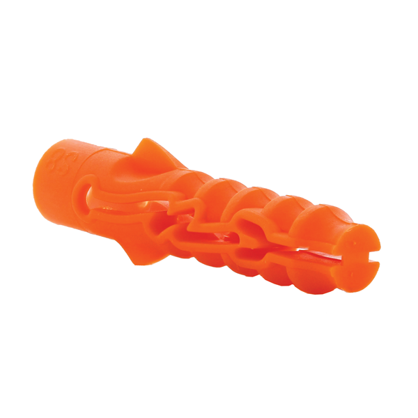 Cheville nylon sans collerette Spit pour fixation légère dans matériaux plein 8 x 40 mm boîte de 100