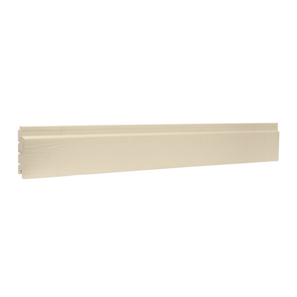 Bardage bois peint en Sapin du Nord de classe 3.1 - Extra Silverwood - Profil Line - 20,00 mm x 125,00 mm - Long. 4,45 m - Coloris Blanc perle