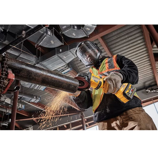 Meuleuse d'angle sans fil Dewalt DCG418NT-XJ 54V XR Flexvolt 125 mm - en coffret sans batterie ni chargeur