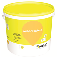 Micro-gobetis pour béton lisse Weber fixateur