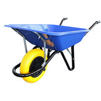 Brouette roue increvable - Obra - charge utile 180 kg - capacité 100 L