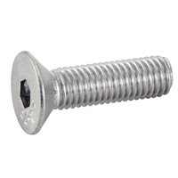 Vis à métaux inox A2 à tête fraisée six pans creux DIN 7991 ISO 10642 M6X25 - boîte de 200