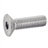 Vis à métaux inox A2 à tête fraisée six pans creux DIN 7991 ISO 10642 M6X25 - boîte de 200