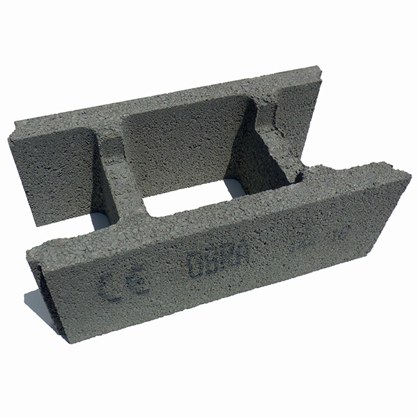Bloc béton à bancher 500 x 270 x 200 mm OBRA