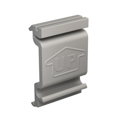 Clip de fixation de bandeau Mantion SAF-Évolution 81-120 pour rail 13312 de porte coulissante - lot de 5 pièces