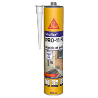 Mastic colle PU Sikaflex PRO 11 FC blanc cartouche de 300 ml
