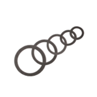 JOINT PLAT POUR COMPTEUR_DN25_33x42_par100_ép.2mm