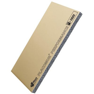Doublage isolant standard Placomur Performance BA13+100 MM - R = 3,15 m².K/W - 2,60 M x 1,20 M