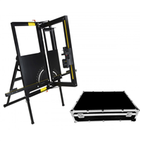 Table de découpe sur batterie au fil vibrant pour isolants - Oscilocut Edma - avec valise de transport