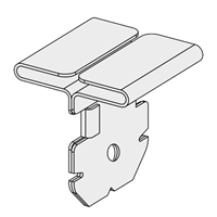 Attache de suspente AC239 pour fourrure F45 sous plafond longue portée - 100 pièces