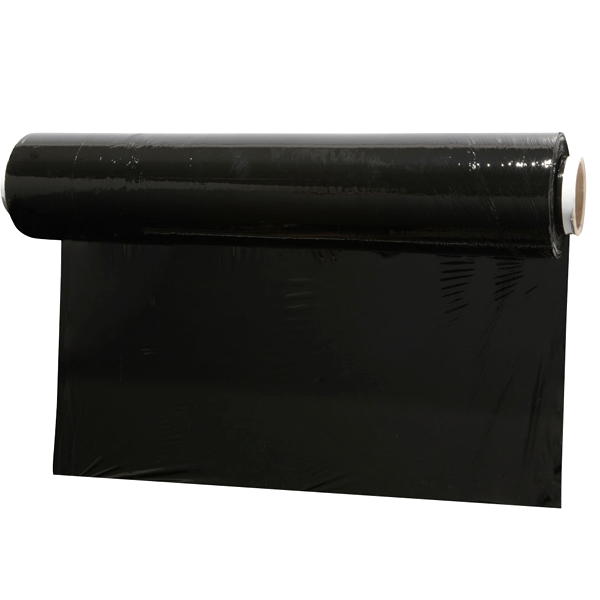 RAGO® Film etirable demenagement noir 130m 7,5 × 7,5 × 40 cm Film etirable  Film palette Film noir emballage I Rouleau emballage colis 130 m (6 Pièces)  : : Fournitures de bureau