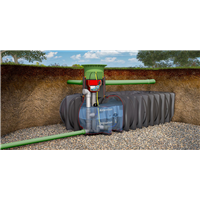 Cuve de rétention Platine XL Plus 10 000 L (4000 L/6000 L)