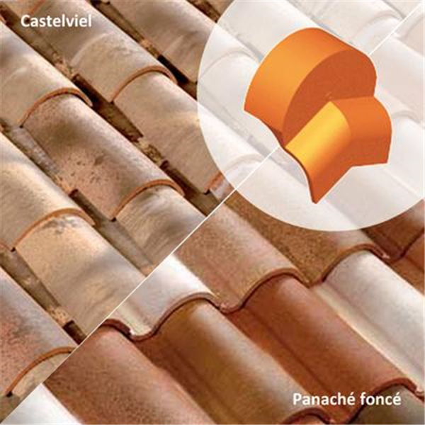 Fronton de rive ronde 38XTG