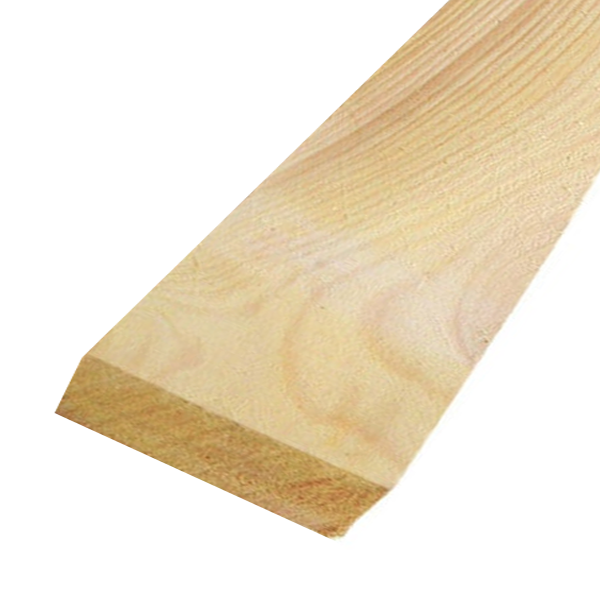 Chevron en Sapin d'import Traité Classe 2 Jaune - bois de charpente - 122 MM x 36 MM - longueur 4 M