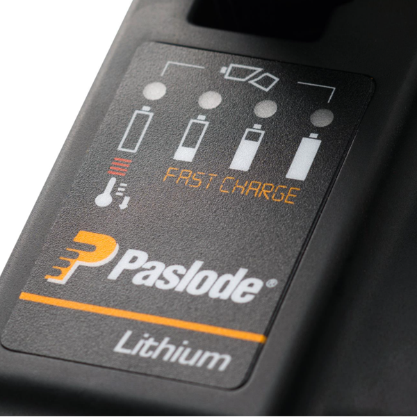 Chargeur de batterie Lithium SPIT Paslode - Haute capacité - Pour cloueurs autonomes et finition
