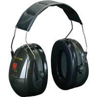 Casque antibruit 3M Peltor Optime II H520A Vert avec serre-tête SNR 31dB