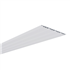 Lambris PVC de sous toiture Blanc - 4 frises alvéolaires - 250 MM x 10,00 MM - Long. 5,00 M