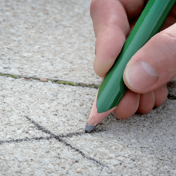 Crayon de maçon ovale Profi 331 Lyra 10H longueur 24 cm