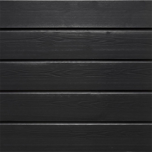 Bardage bois peint en Sapin du Nord de classe 3.1 - Extra Silverwood - Profil Line - 20,00 mm x 125,00 mm - Long. 4,45 m - Coloris Gris anthracite