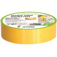 Adhésif Vario double face pour le maintien temporaire des membranes Isover - 38 MM x 50 M