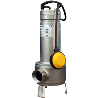 Pompe de relevage eaux chargées et WC monophasé et automatique - Technirel 408 - 24 m³/h - passage libre 50 mm