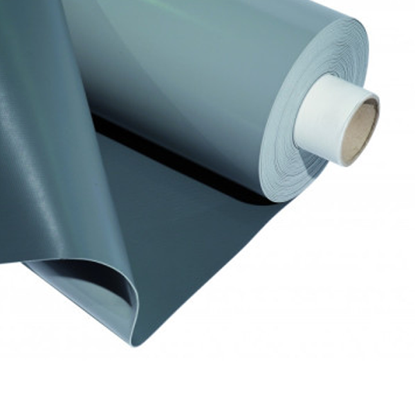 Membrane d'étanchéité synthétique en PVC Flagon S pour points singuliers et habillages divers des toitures terrasses - Gris clair RAL 7047 - 1.05 M x 20 M