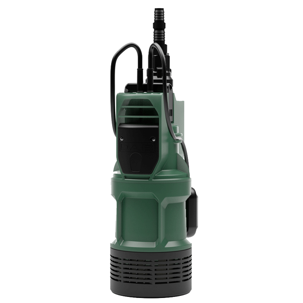 Pompe immergée pour eaux claires et eaux pluviales - Divertron 650 avec flotteur - 0,42 kW - Débit max de 4,8 m³/h