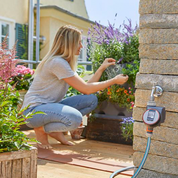 Programmateur d'arrosage automatique Flex Gardena - 1 seconde à 99 minutes - 6 fois par jour