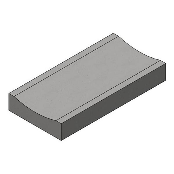 CANIVEAU CC2 100CM CL.T   GRIS