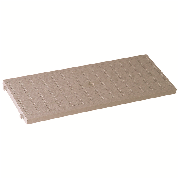 TAMPON CANIVEAU 0.5M LARG.200 B125 GRIS