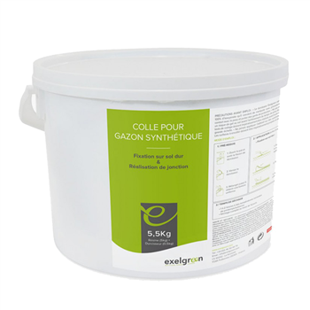 Colle de résine polyuréthane pour gazon synthétique - pot de 5 KG