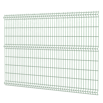 Panneau grillage rigide Vert RAL6005 - Hercules Medium - fil vertical Ø4 mm fil horizontal Ø5 mm galvanisé et plastifié - 2,50 M x 1,03 M