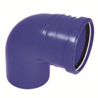 COUDE 87,5° MF DN100 - SANCOL - PP SN4