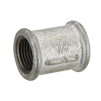 Mamelon double égal femelle - Taraudage droite - F 12 x 17 - Noyon & Thiebault - Fer galvanisé