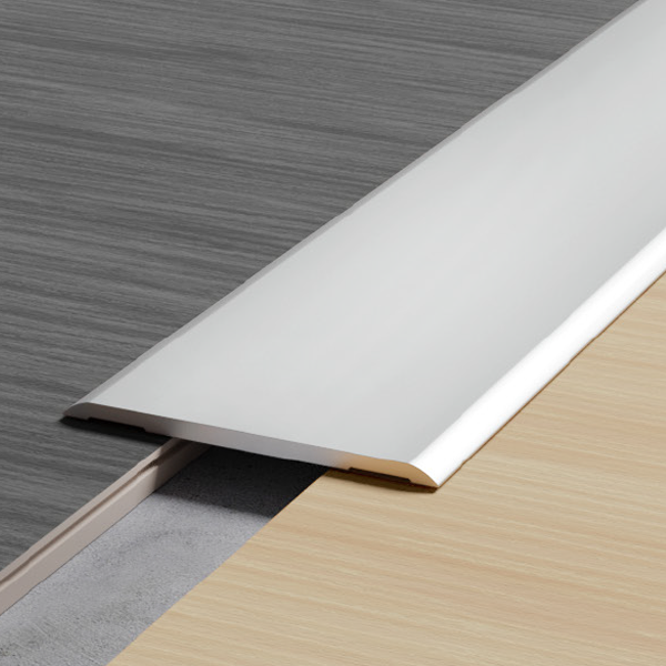 Barre de seuil adhésif extra-plate Dinac en Aluminium - 40 MM x 2,0 MM - 2,70 M