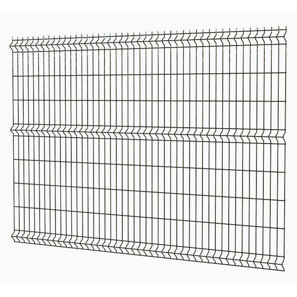 Panneau grillage rigide Gris RAL7016 - Hercules Medium - fil vertical Ø4 mm fil horizontal Ø5 mm galvanisé et plastifié - 2,50 M x 1,53 M